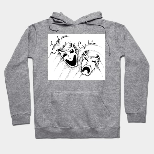 Comedy and Tragedy Hoodie by salesgod